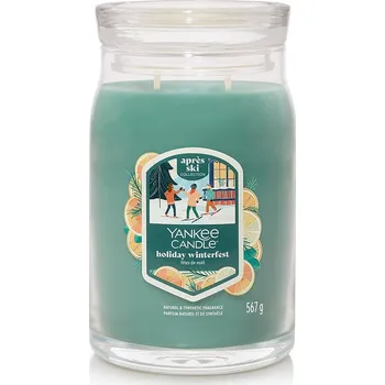 Svíčka Yankee Candle Holiday Winterfest Signature 567 g