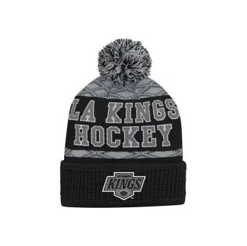 Kšiltovka Dětský Kulich NHL Outerstuff Los Angeles Kings Puck Pattern, Velikost Youth (58 - 62 cm)