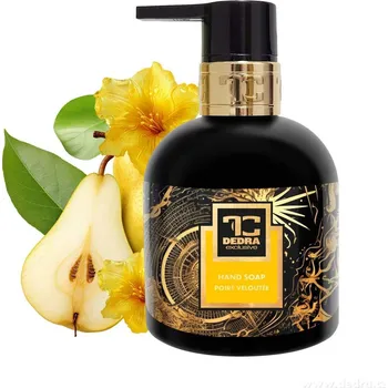 Mýdlo DEDRA SAMETOVÁ HRUŠKA | exkluzivní šetrné tekuté mýdlo s glycerinem & Aloe vera | 320 ml