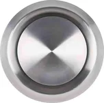 Anemostat talířový ventil kovový d100 mm - odvodní a přívodní - nerez - MIKAWI 75-1613