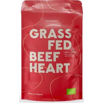 Speciální výživa Nutriest BIO Lyofilizované hovězí srdce grass-fed 135g