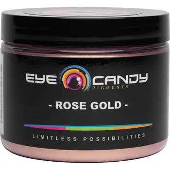 barva a nátěr na dřevo Rose Gold - Eye Candy Pigments Hmotnost: 50 g