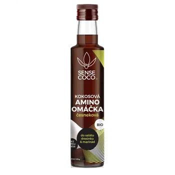 Omáčka Sense Coco Kokosová amino omáčka česneková 330ml