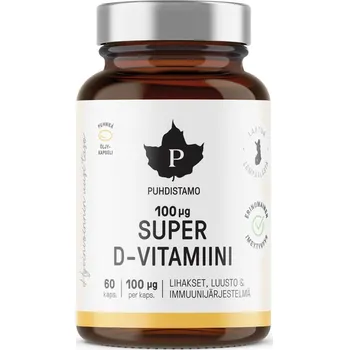 Puhdistamo Super D - vitamín 4000 IU 60 kapslí