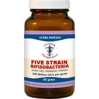 Custom probiotics 5 kmenová probiotika Bifidobakterie 50g