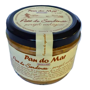 Rostlinná pomazánka Pan do Mar Sardinkové paté s petrželkou 125g BIO