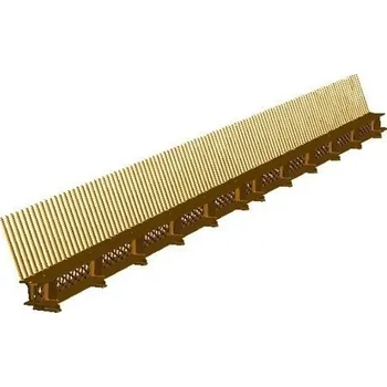 HPI - ochranná mřížka dvojitá s hřebenem - černá