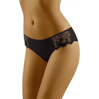 Dámské spodní prádlo Dámské kalhotky Eco-EM Černá - Wolbar černá XL