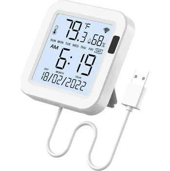 Moes Smart senzor teploty a vlhkosti WSS-FL-TH16-WH WiFi Tuya