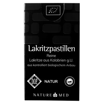 Bonbon Nature Med Lékořicové pastilky 25g BIO