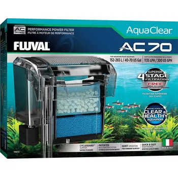 Akvarijní filtr Fluval AC Series vysoce výkonný filtr AC70