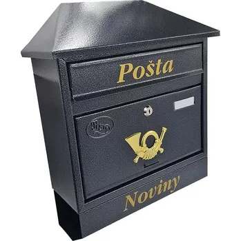 Poštovní schránka Satos Poštovní schránka ST-9/T ANTRACIT
