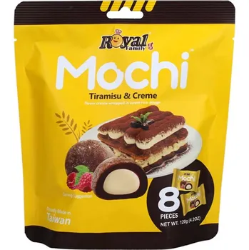 Bonbon Royal Family Food Mochi Tiramisu & Creme Royal Family 120g