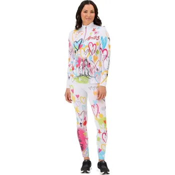 Krimson Klover Graffiti Girls Top - multi M