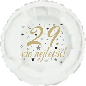 Balónek 29. narozeniny balónek kruh Balonky.cz b85101