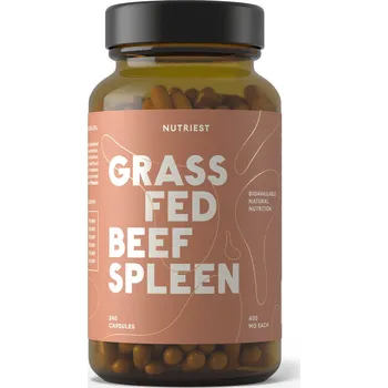 Nutriest Lyofilizovaná slezina grass-fed 240 kapslí