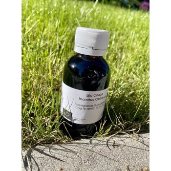 Přírodní produkt Tyroler Glückspilze® Čaga - Chaga (Pakuri) - Inonotus obliquus 100ml extrakt