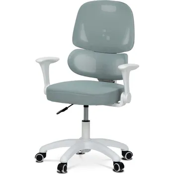 dětská židle Dětská pracovní židle NANDU — síť / látka, mentolová