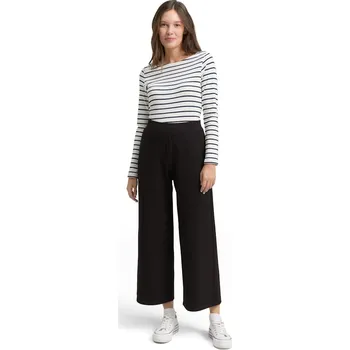 Dámské kalhoty Tom Tailor dámské kalhoty Culotte 1048855 14482 Černá 38/28