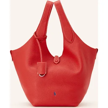 Polo Ralph Lauren Dámský Shopper Shiny Drum Pebble, červená /...
