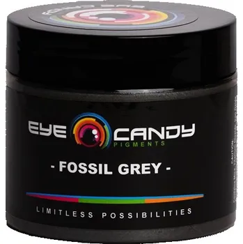 Lak na dřevo Eye Candy Pigments Fossil Grey slídový metalický práškový pigment Hmotnost: 50 g