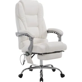 Kancelářská / pracovní židle Madeira masážní, bílá