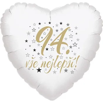 Balónek 94. narozeniny balónek srdce Balonky.cz b85297