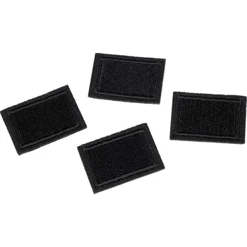 Nažehlovací záplaty pro opravy dírek i zdobení 2,3x3,3 cm Varianta: 5 černá, Balení: 10 ks