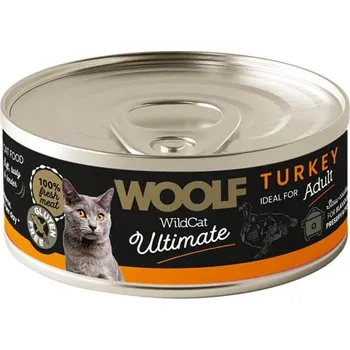 Krmivo pro kočku Woolf Wildcat Ultimate Turkey Paté 85 g