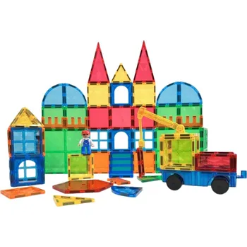 Kuličková dráha MAMIS Magnetická stavebnice De Luxe (126 ks)