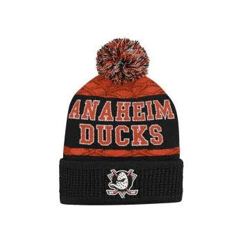 Kšiltovka Dětský Kulich NHL Outerstuff Anaheim Ducks Puck Pattern, Velikost Youth (58 - 62 cm)