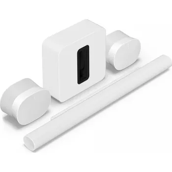 Domácí kino Sonos Arc Ultra bílý + Sonos Sub 4 + 2x Sonos Era 300 bílá