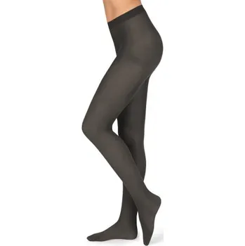 Dámské punčochy EVONA a.s. Neprůhledné punčochové kalhoty ANABELA 026 šedé Velikost: 164-108
