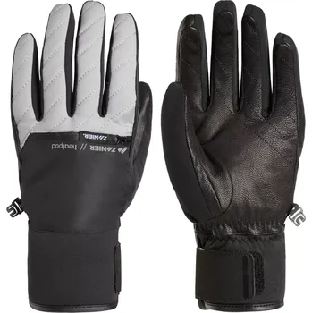 Lyžařské rukavice ZANIER RADIATOR.STX - black - white 10