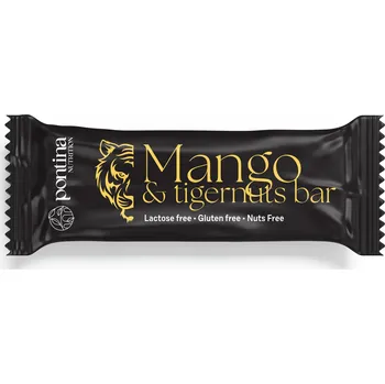 Pontina Nutrition Raw Tigenuts & Mango bar 30g