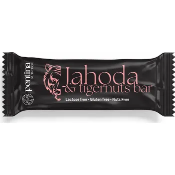 Pontina Nutrition Raw Tigenuts & Jahoda bar 30g