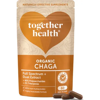 Together Health Organická Čaga – Full Spectrum extrakt, 60 kapslí>