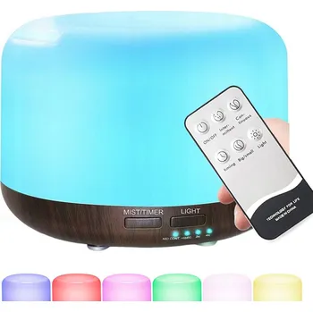 Potah na židli dobirkov.cz Zvlhčovač vzduchu, difuzér, aromaterapie RGB dálkové ovládání