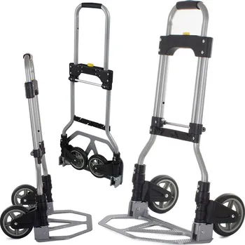 Venkovní osvětlení dobirkov.cz Skládací plochý přepravní vozík 50kg