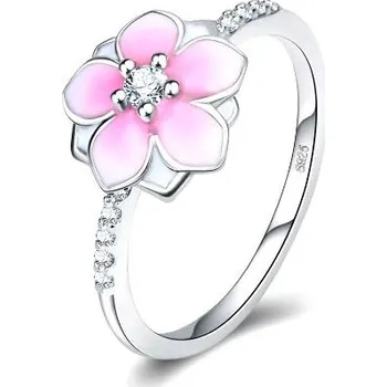 Prsten Prosperk Prstýnek růžový květ Velikost prstenů: 6 (EU: 51-53)
