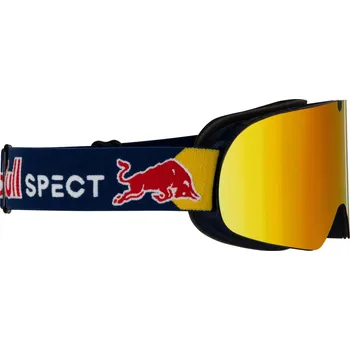 Sjezdové lyžování Lyžařské brýle RED BULL SPECT SOAR-11RE2 Dark blue/red snow - orange with red mirror cat. S2
