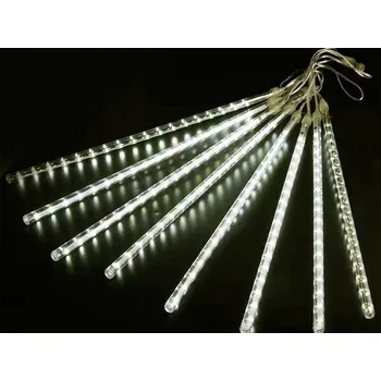 Vánoční ozdoba dobirkov.cz Vánoční osvětlení LED rampouchy, teplá bílá 50cm