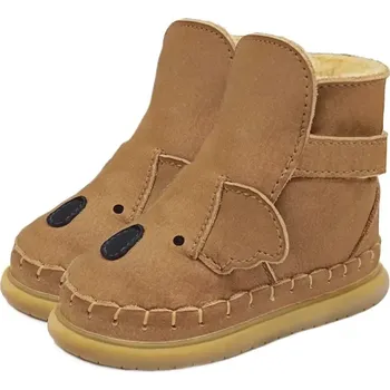 Dívčí zimní obuv Dětské semišové zimní boty Donsje Dubu Classic Shoes Koala 1500407. béžová 80X, EUR 21