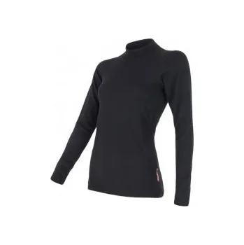 Dámské tričko SENSOR Double Face dámské triko dl.rukáv černá XXL; Černá funkční prádlo + DÁREK DLE VÝBĚRU!
