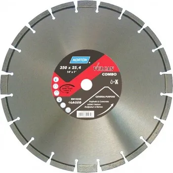 Řezný kotouč NORTON Kotouč diamantový 350x25,4 VULCAN COMBO