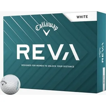 Golf CALLAWAY Reva Pearl 25 golfové míčky včetně potisku loga Množství: 36 ks + Dárková krabička týček