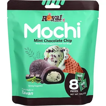 Bonbon Royal Family Food Mochi Mint Chocolate Chip 120 g