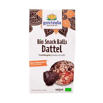 Sušené ovoce Govinda Datlové kuličky 100g BIO