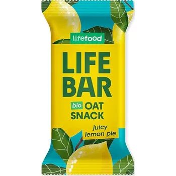 Lifefood Lifebar Oat Snack citronový 40g BIO