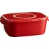 Dóza na potraviny Emile Henry Nádoba na uskladnění a servírování sýra 31 x 20,5 x 11 cm červená